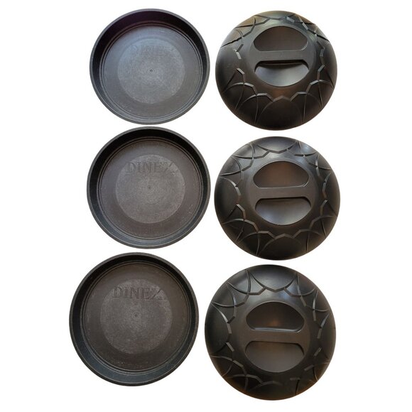 Dinex Smart Therm Induction Charger Warmer Base Onyx Black Covers 6 Pc - Picture 3 of 11